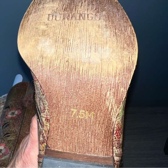 Durango Crush Floral Embroidered Western Boots - Picture 11 of 13